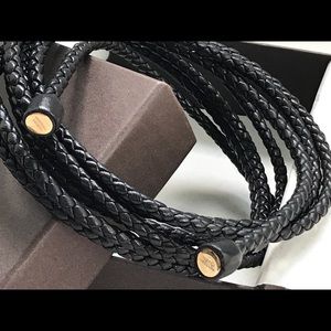 BOTTEGA VENETA - NEW - Brown Leather Lariat Belt